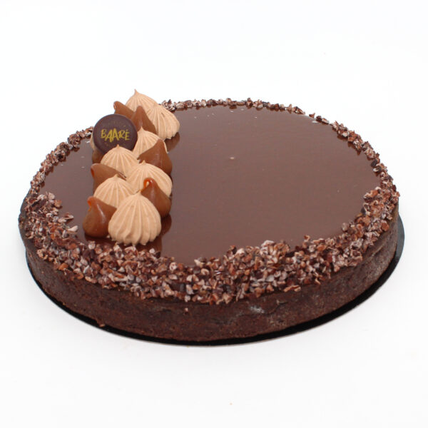 Tarte chocolat caramel