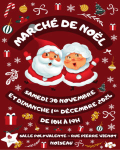 Marché de noël noiseau